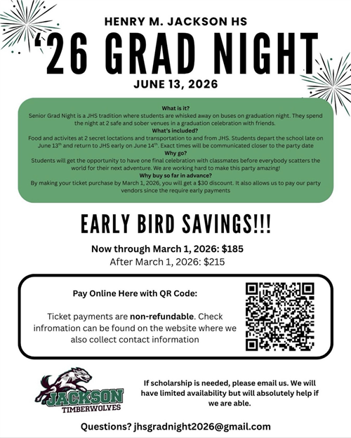 Grad night info